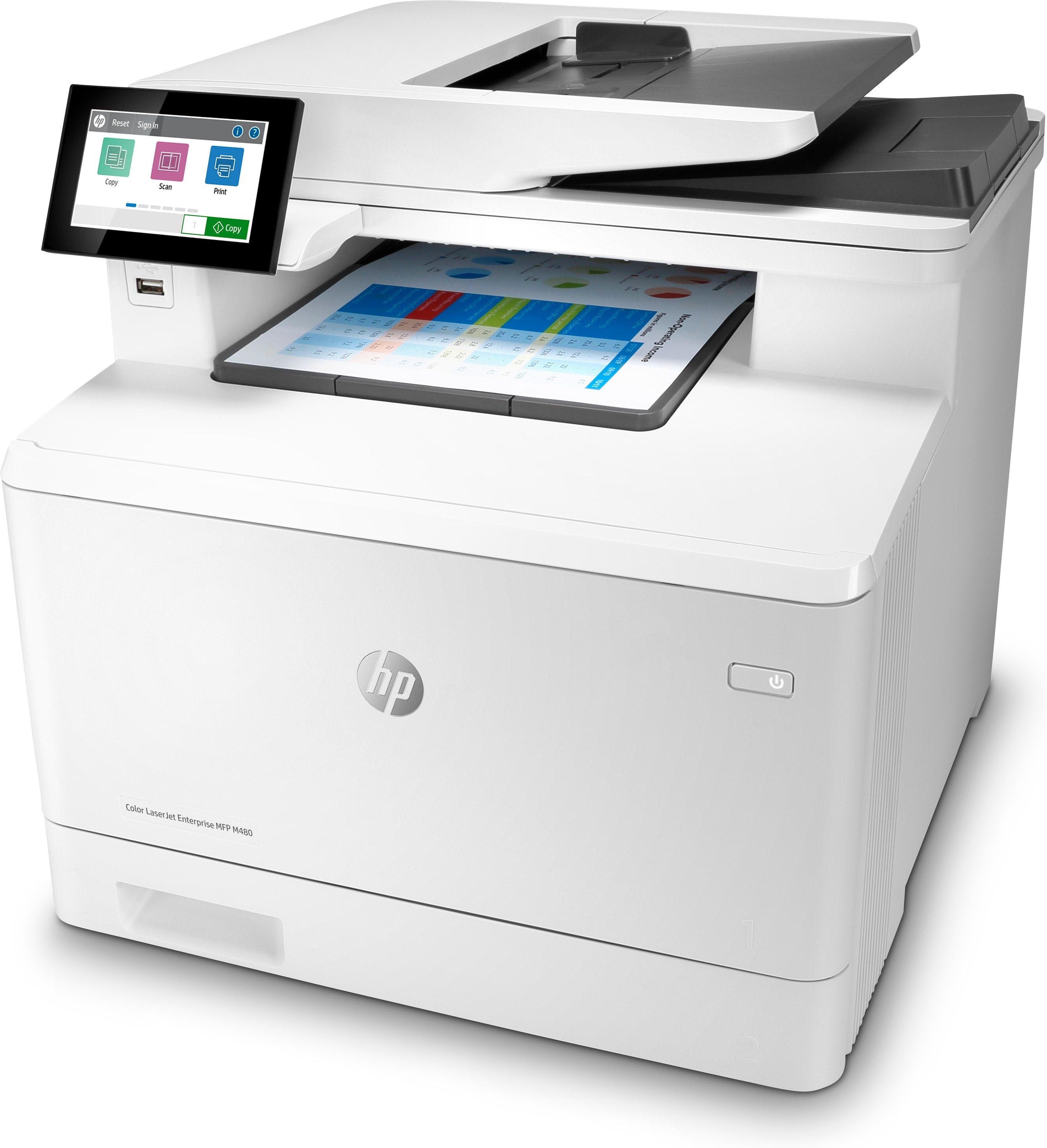 HP Color LaserJet Enterprise Imprimante multifonction couleur LaserJet Enterprise M480f