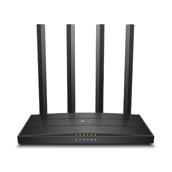 TP-Link Archer C6U routeur sans fil Gigabit Ethernet Bi-bande (2,4 GHz / 5 GHz) Noir