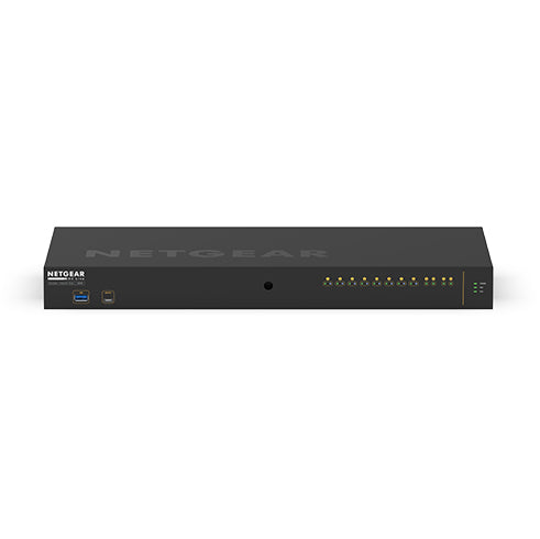 NETGEAR M4250-10G2F Géré L2/L3 Gigabit Ethernet (10/100/1000) Connexion Ethernet, supportant l'alimentation via ce port (PoE) 1U Noir