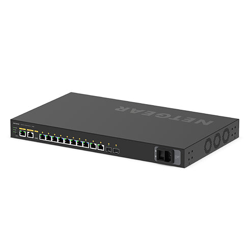 NETGEAR M4250-10G2XF-PoE++ Géré L2/L3 Gigabit Ethernet (10/100/1000) Connexion Ethernet, supportant l'alimentation via ce port (PoE) 1U Noir