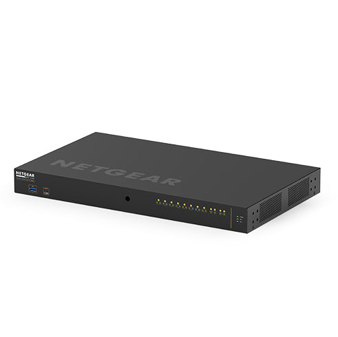 NETGEAR M4250-10G2XF-PoE++ Géré L2/L3 Gigabit Ethernet (10/100/1000) Connexion Ethernet, supportant l'alimentation via ce port (PoE) 1U Noir