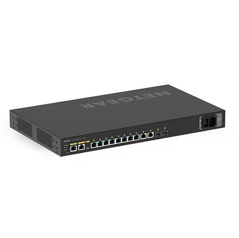 NETGEAR M4250-10G2XF-PoE++ Géré L2/L3 Gigabit Ethernet (10/100/1000) Connexion Ethernet, supportant l'alimentation via ce port (PoE) 1U Noir