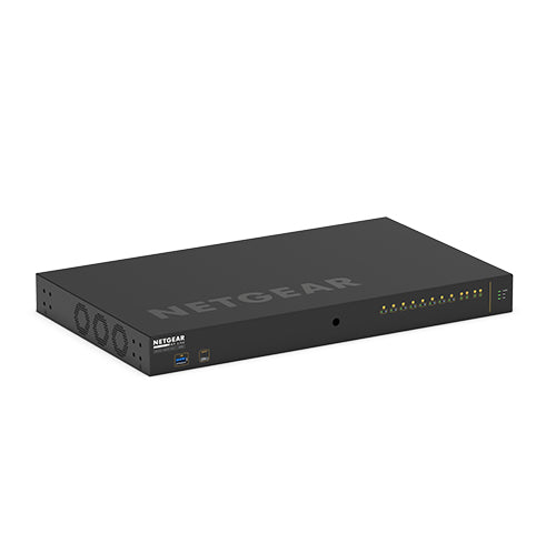 NETGEAR M4250-10G2XF-PoE++ Géré L2/L3 Gigabit Ethernet (10/100/1000) Connexion Ethernet, supportant l'alimentation via ce port (PoE) 1U Noir