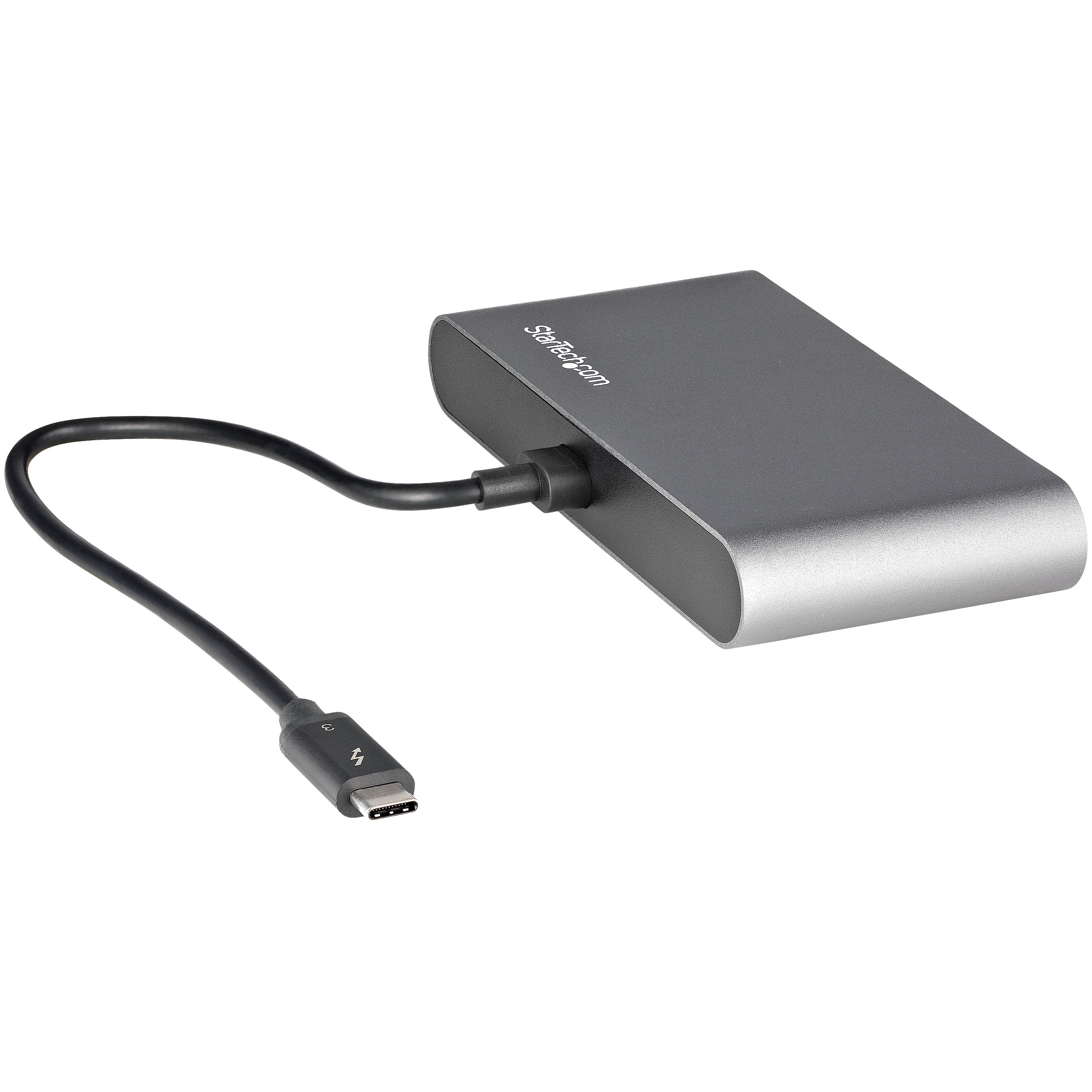 StarTech.com Mini Dock Thunderbolt 3 - Station d'Accueil Portable pour Deux Écrans avec HDMI 4K 60Hz, 2 x Hub USB-A (3.0/2.0), GbE - Câble de 28 cm - Adaptateur Multiport TB3 - Mac/Windows