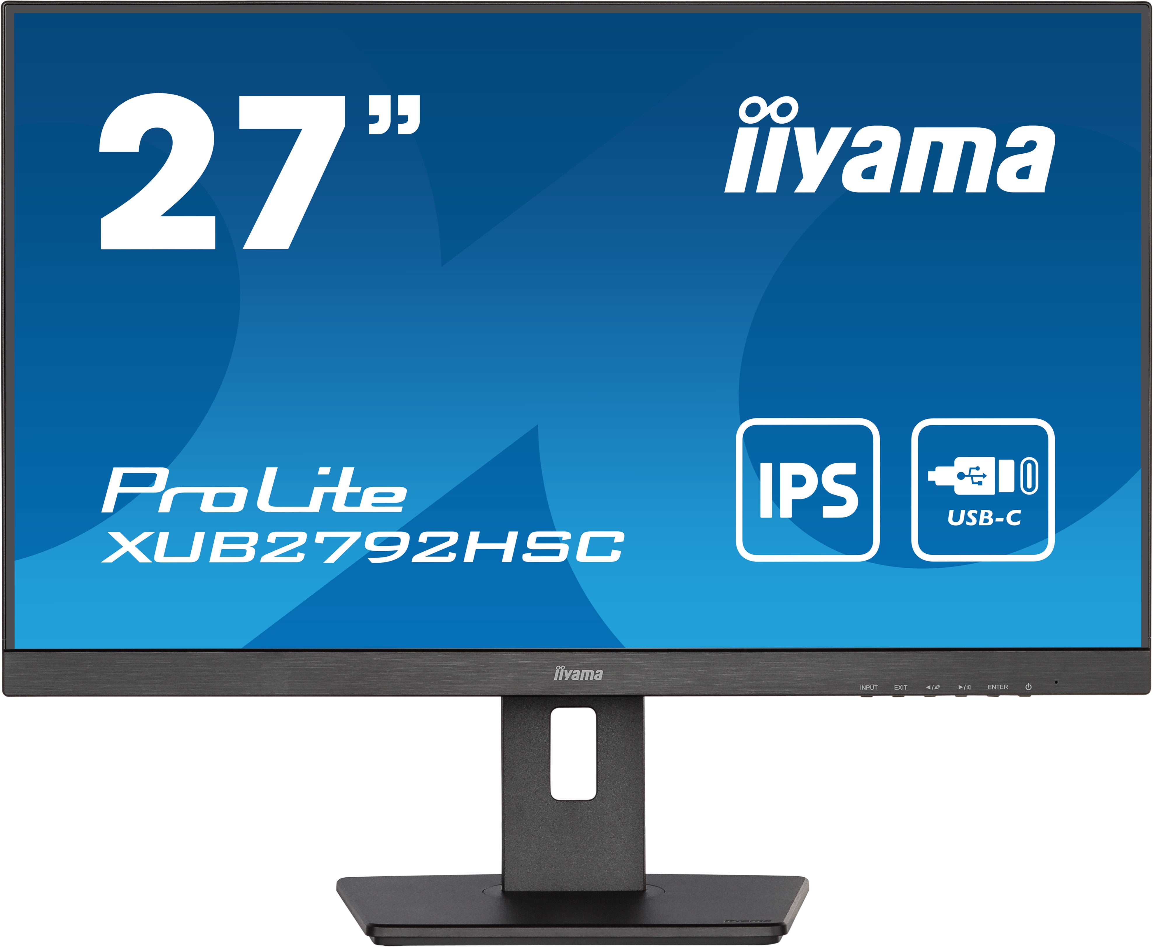 iiyama ProLite XUB2792HSC-B5 LED display 68,6 cm (27") 1920 x 1080 pixels Full HD Noir