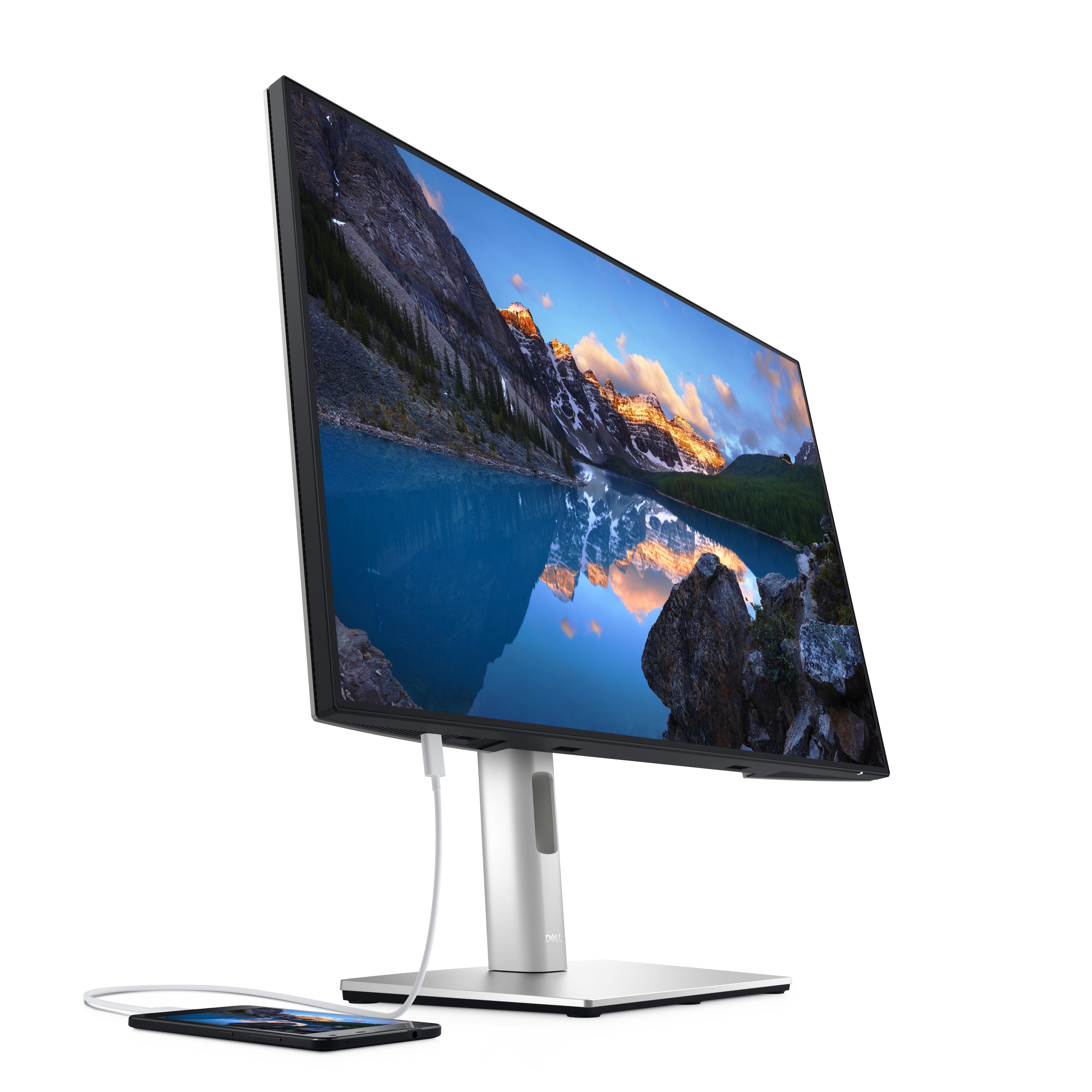 DELL UltraSharp U2421E LED display 61,2 cm (24.1") 1920 x 1200 pixels WUXGA LCD Argent