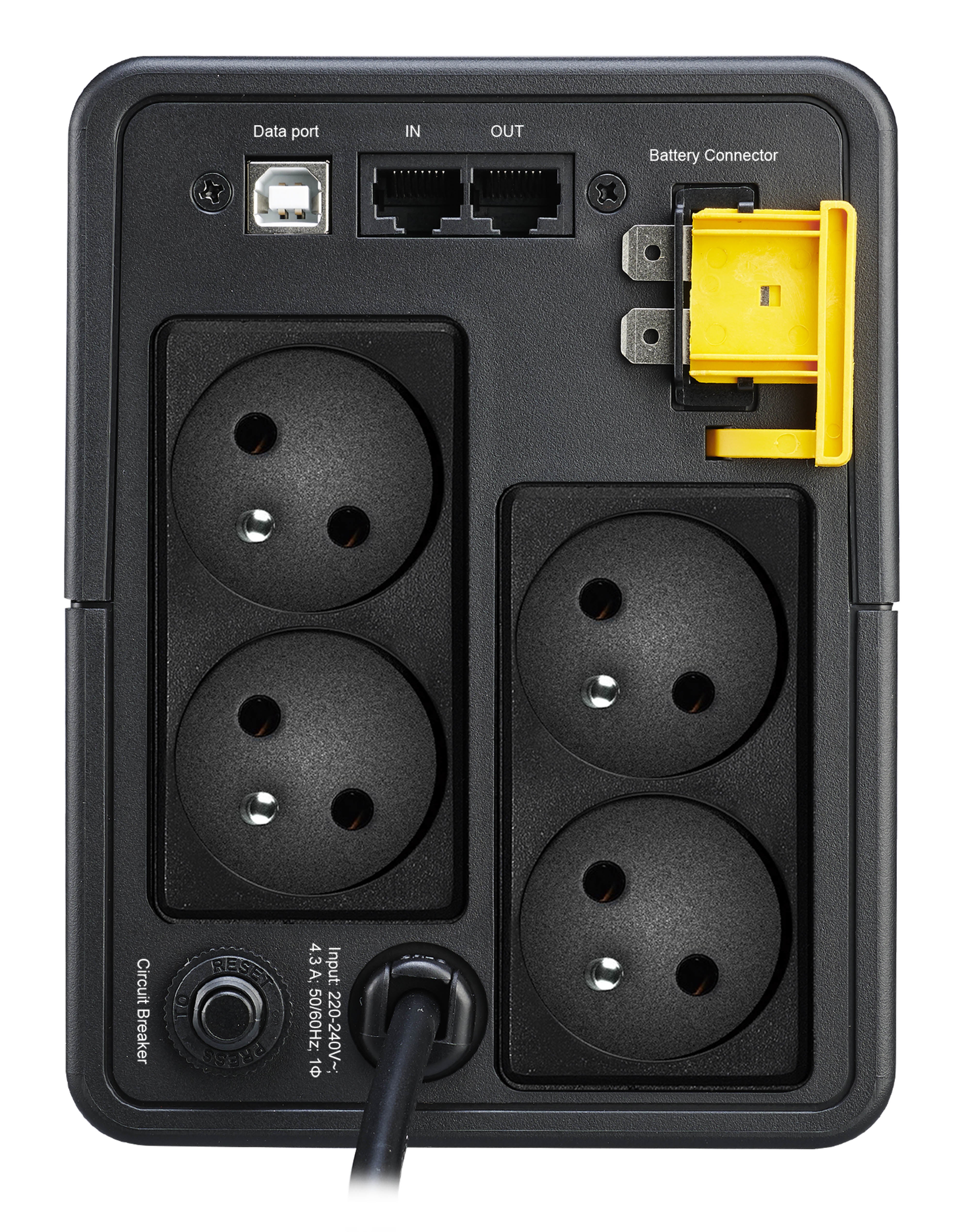 APC BackUPS BX - onduleur line-interactive - 950VA, 230V - prises Françaises