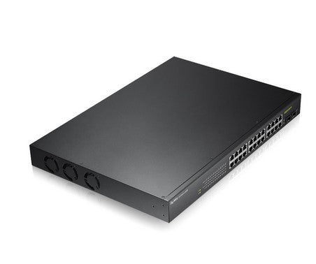 Zyxel GS1900-24HP Géré Gigabit Ethernet (10/100/1000) 1U Noir