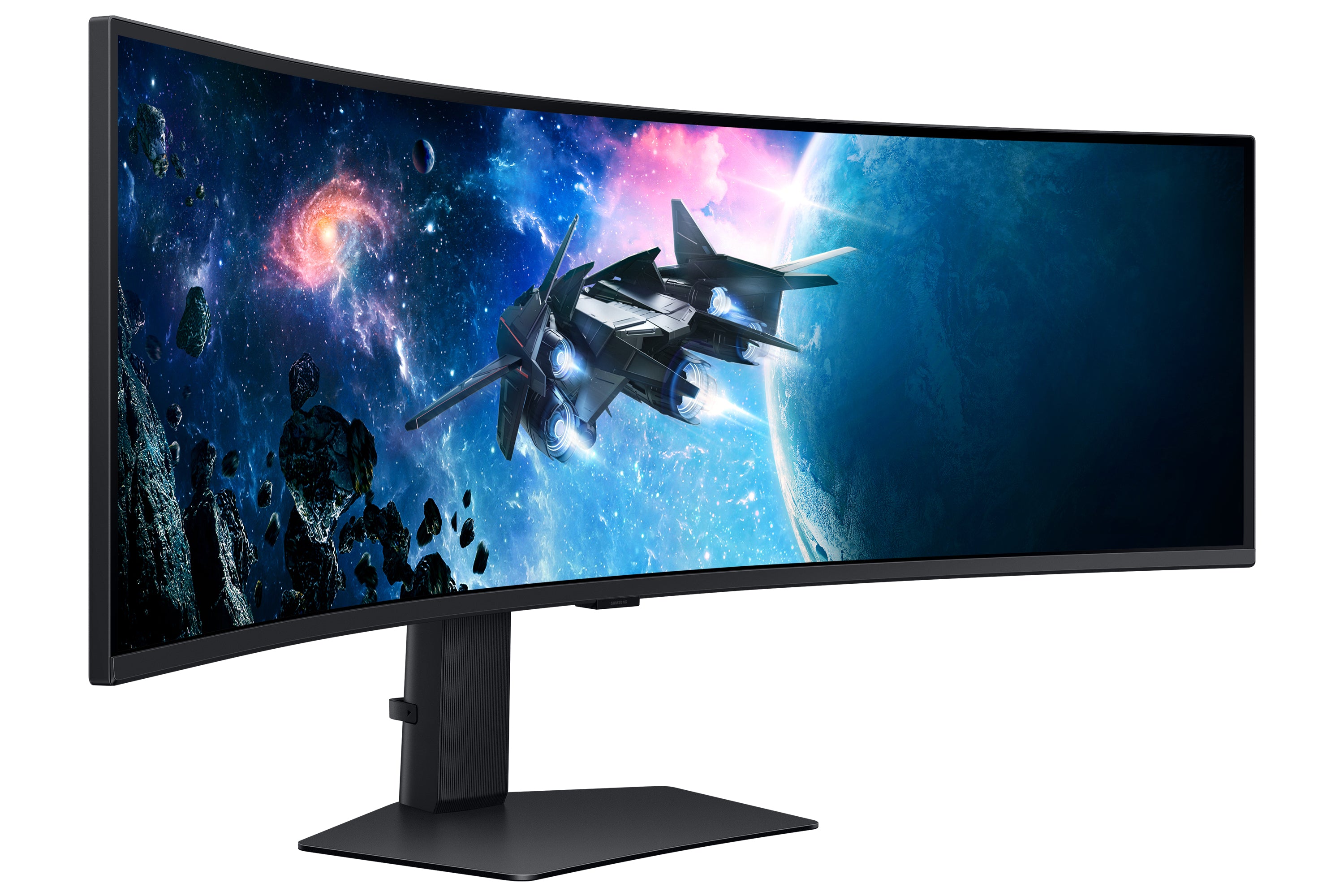Samsung G95C écran plat de PC 124,5 cm (49") 5120 x 1440 pixels Dual QHD LED Noir