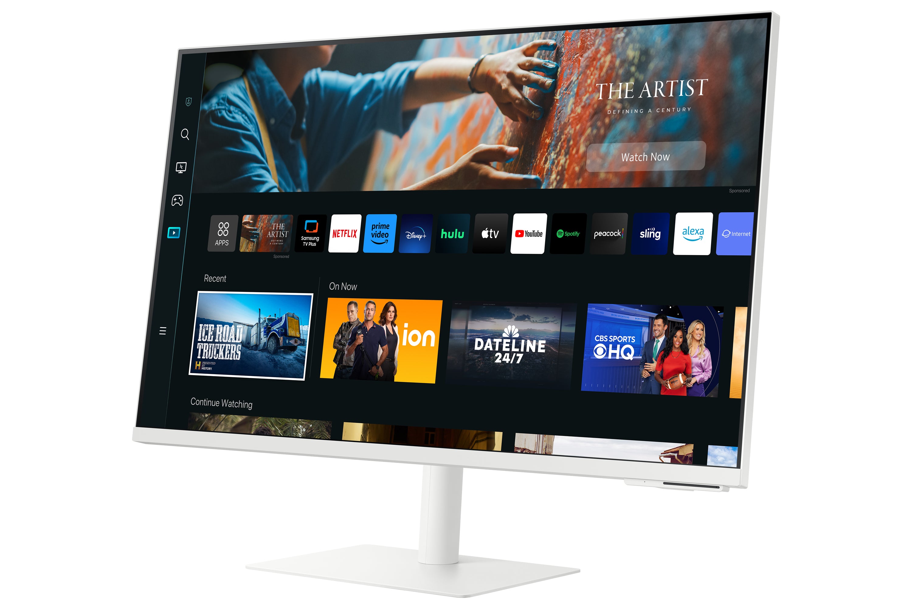 Samsung M70C écran plat de PC 81,3 cm (32") 3840 x 2160 pixels 4K Ultra HD LED Blanc
