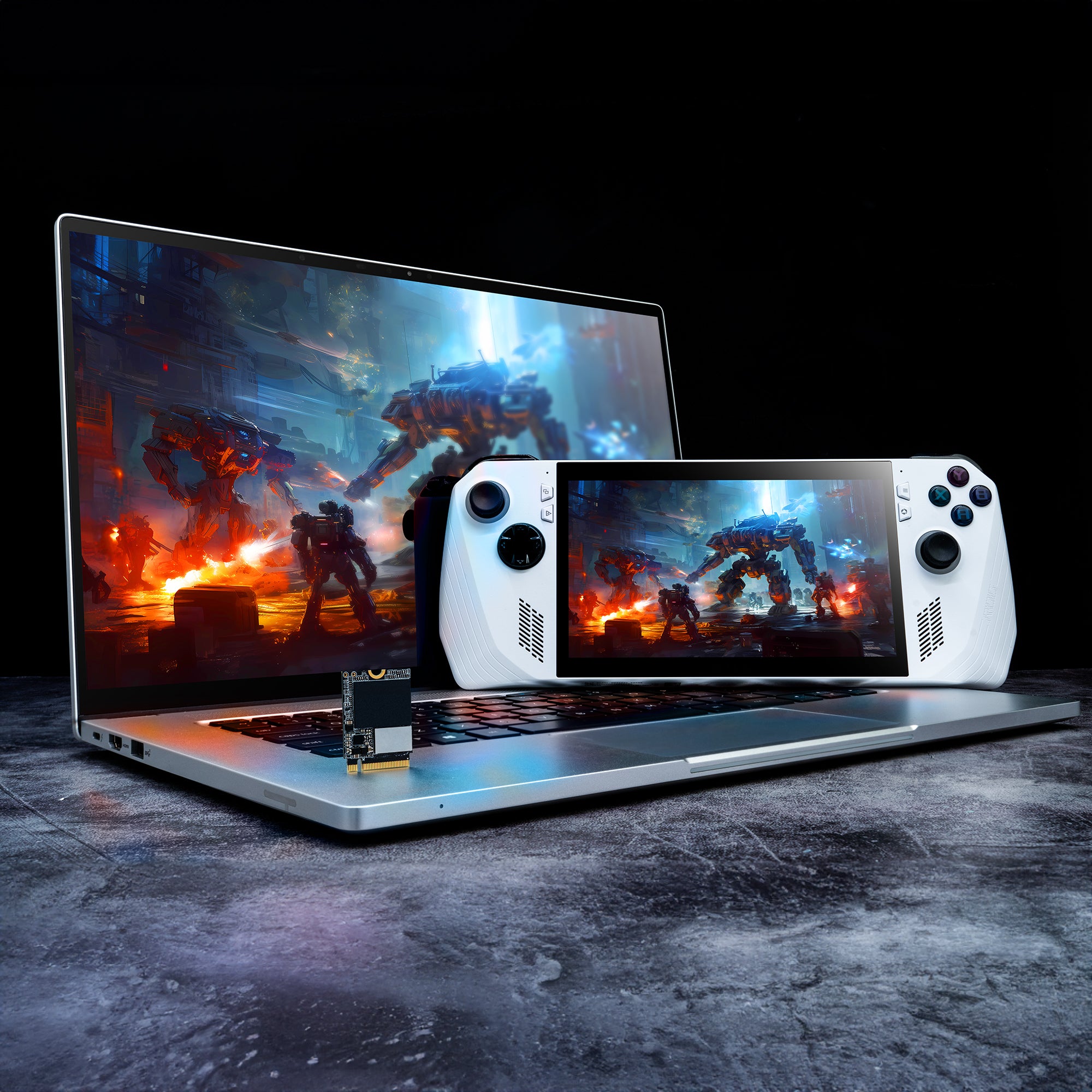 ADATA GAMMIX S55 2 To M.2 PCI Express 4.0 NVMe 3D NAND