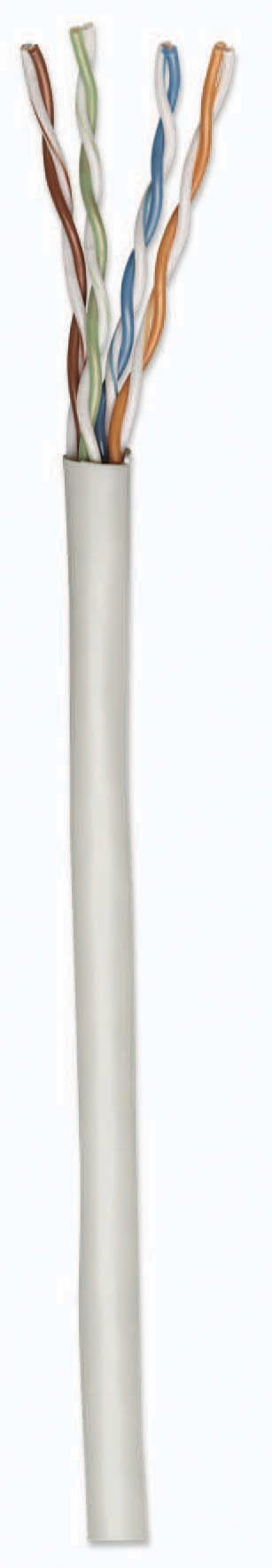 Intellinet 334136 câble de réseau Gris 305 m Cat6 U/UTP (UTP)