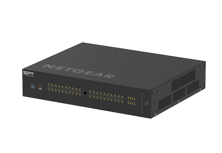 NETGEAR M4250-40G8XF-PoE++ Géré L2/L3 Gigabit Ethernet (10/100/1000) Connexion Ethernet, supportant l'alimentation via ce port (PoE) 2U Noir