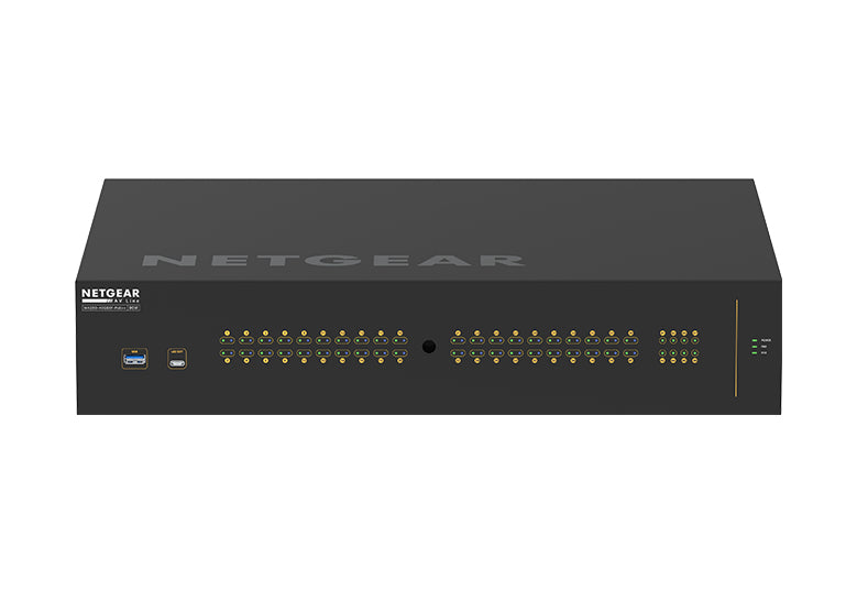 NETGEAR M4250-40G8XF-PoE++ Géré L2/L3 Gigabit Ethernet (10/100/1000) Connexion Ethernet, supportant l'alimentation via ce port (PoE) 2U Noir