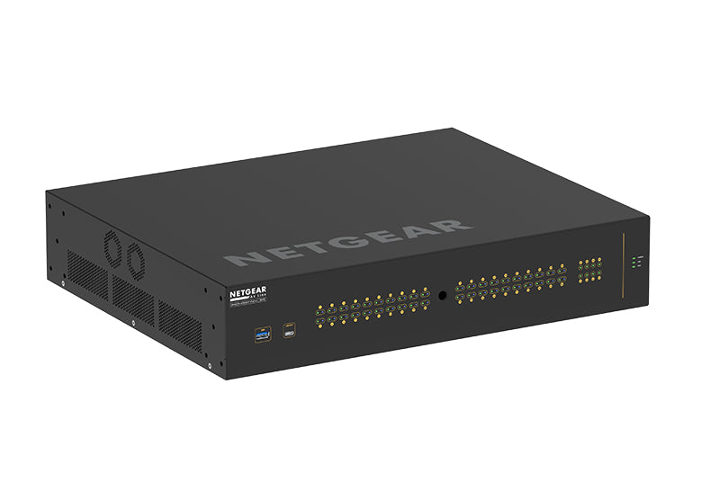 NETGEAR M4250-40G8XF-PoE++ Géré L2/L3 Gigabit Ethernet (10/100/1000) Connexion Ethernet, supportant l'alimentation via ce port (PoE) 2U Noir