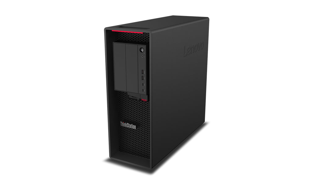 Lenovo ThinkStation P620 AMD Ryzen Threadripper PRO 5945WX 64 Go DDR4-SDRAM 1 To SSD Windows 11 Pro Tower Station de travail Noir