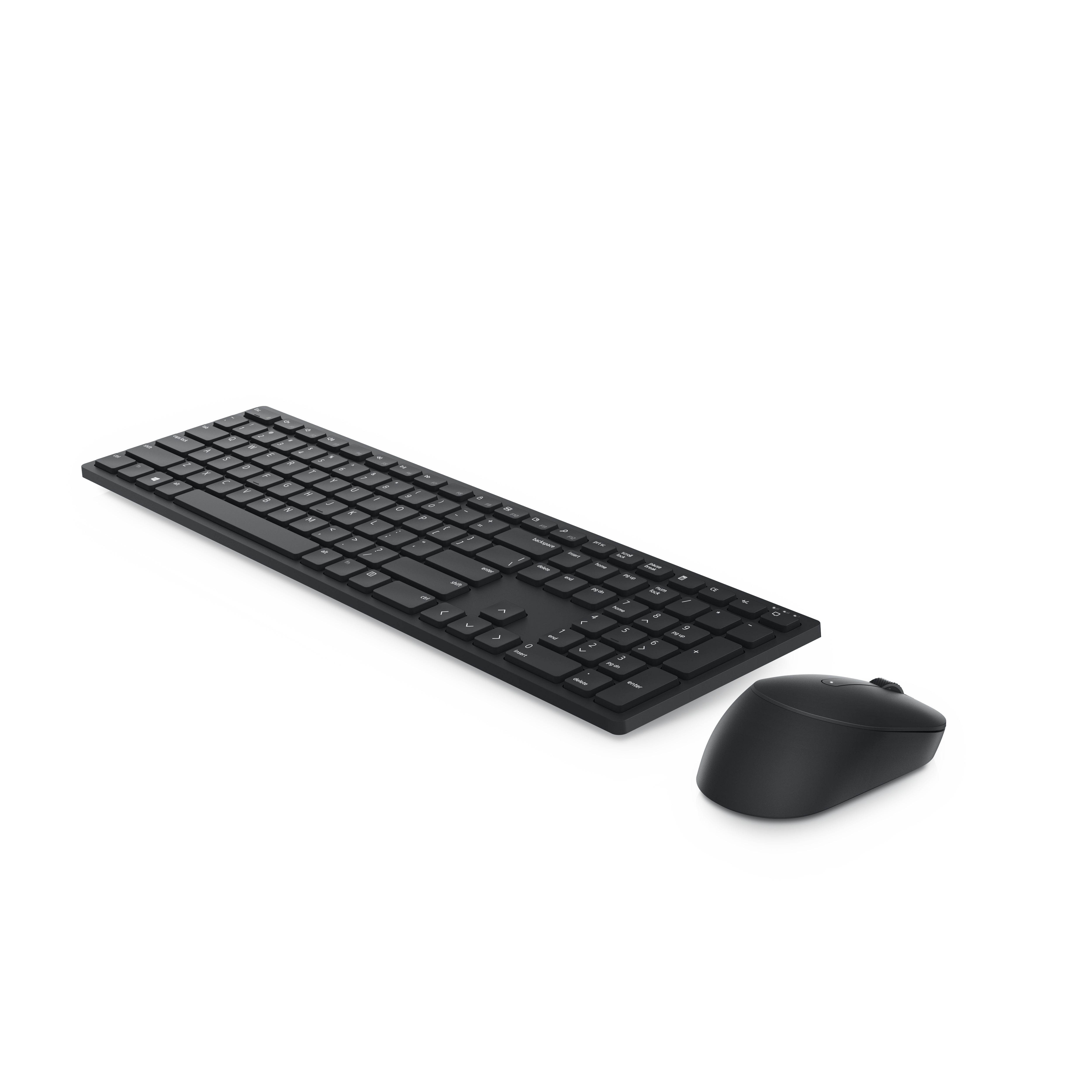 DELL KM5221W clavier Souris incluse Bureau RF sans fil QWERTY US International Noir