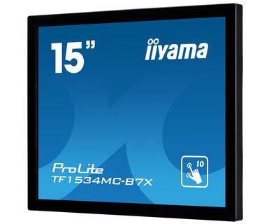 iiyama TF1534MC-B7X Moniteur de caisse 38,1 cm (15") 1024 x 768 pixels XGA Écran tactile