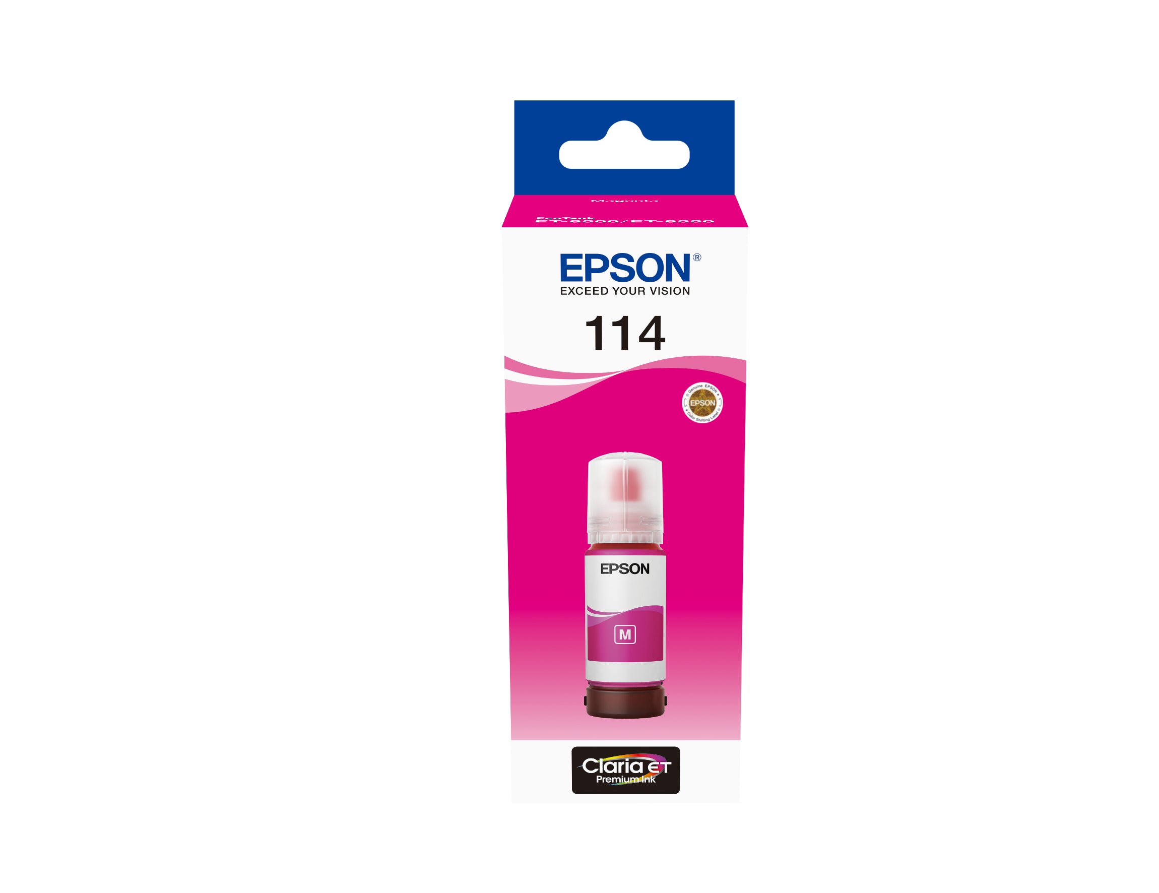 Epson 114 EcoTank cartouche d'encre 1 pièce(s) Original Rendement standard Magenta