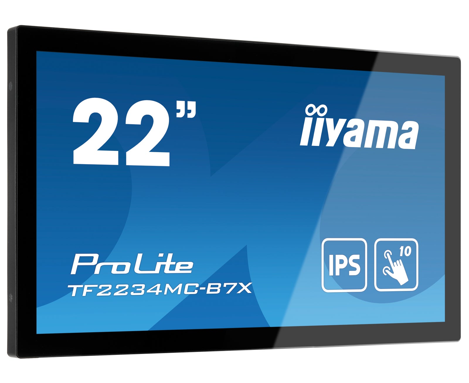 iiyama ProLite TF2234MC-B7X écran plat de PC 54,6 cm (21.5") 1920 x 1080 pixels Full HD LED Écran tactile Multi-utilisateur Noir