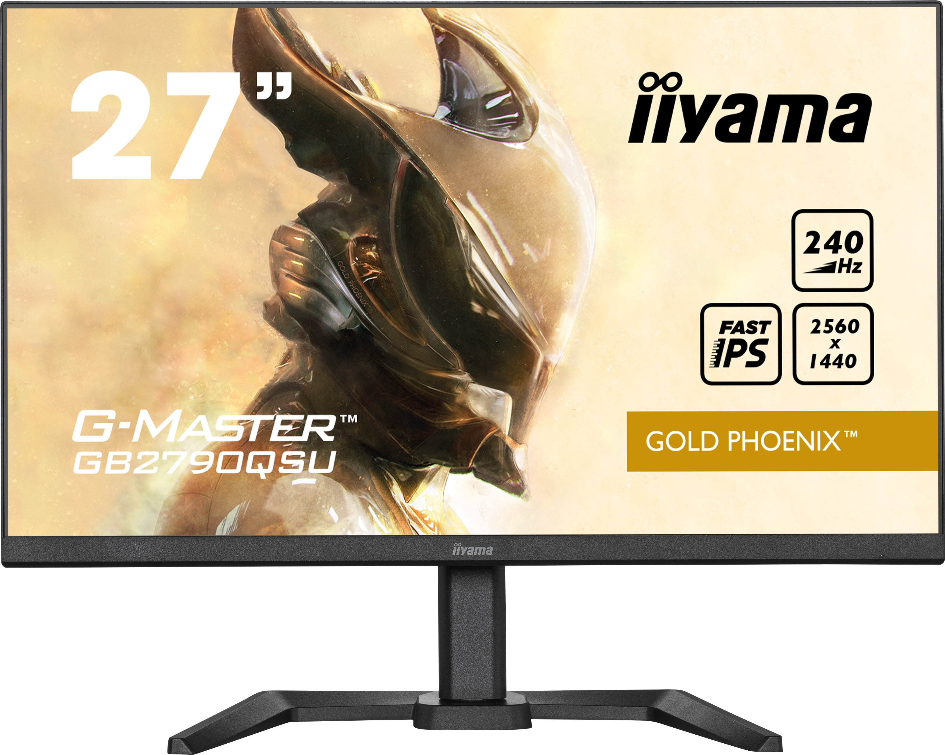 iiyama GB2790QSU-B5 écran plat de PC 68,6 cm (27") 2560 x 1440 pixels Wide Quad HD LCD Noir