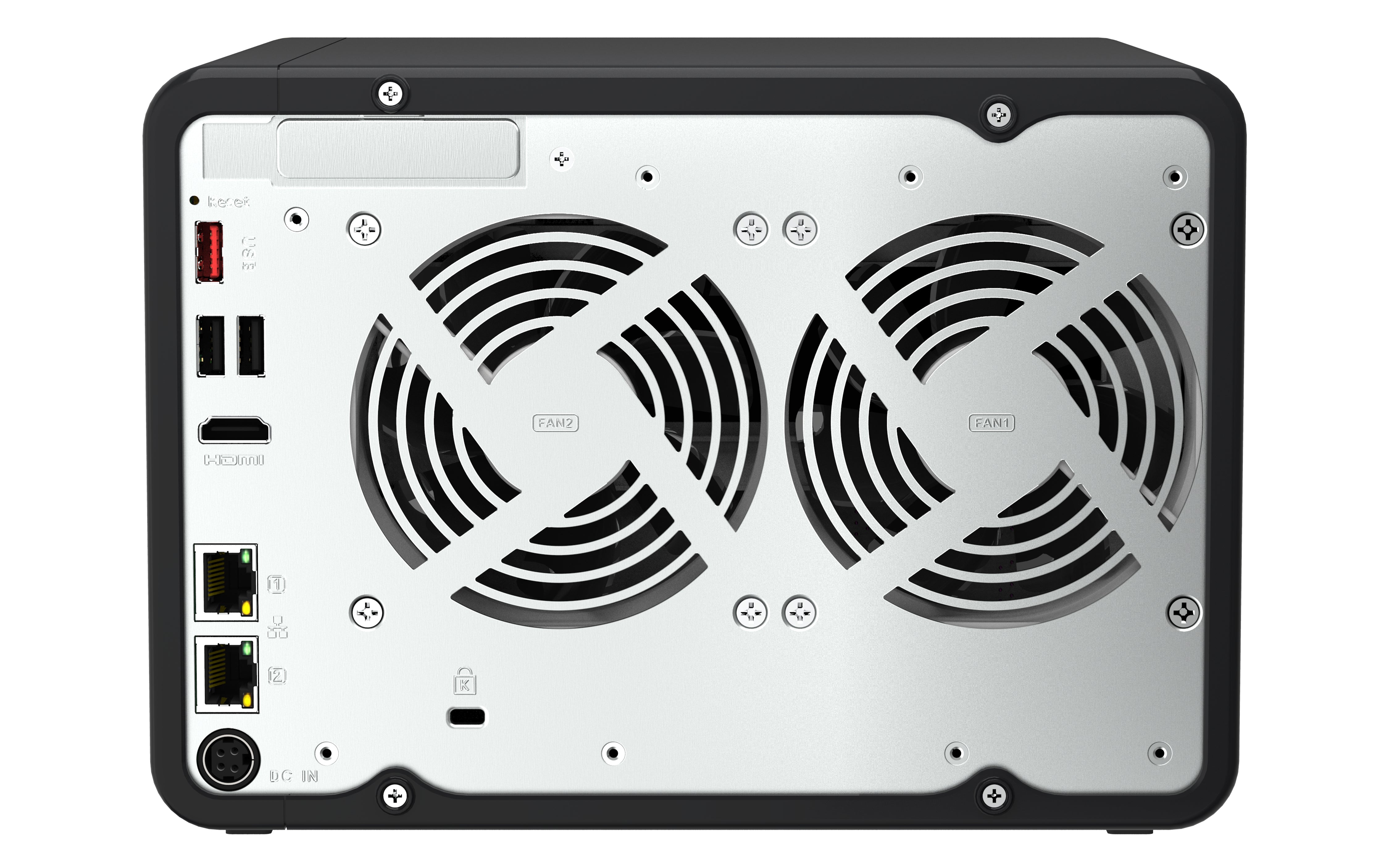 QNAP TS-664 NAS Tower Intel® Celeron® N5095 8 Go DDR4 0 To QNAP QTS Noir, Bronze