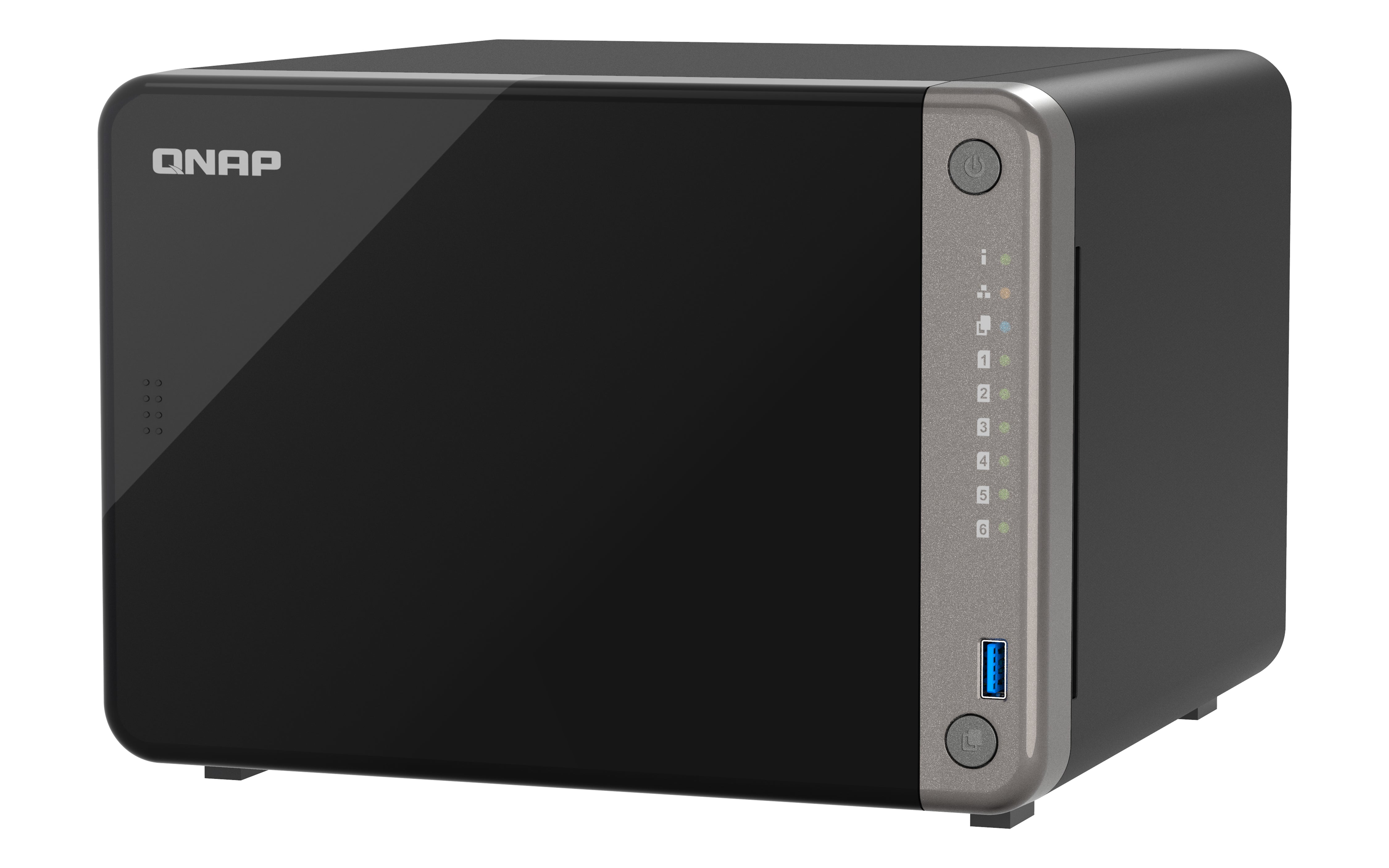 QNAP TS-AI642-8G serveur de stockage NAS Tower ARM Cortex-A76 8 Go Noir
