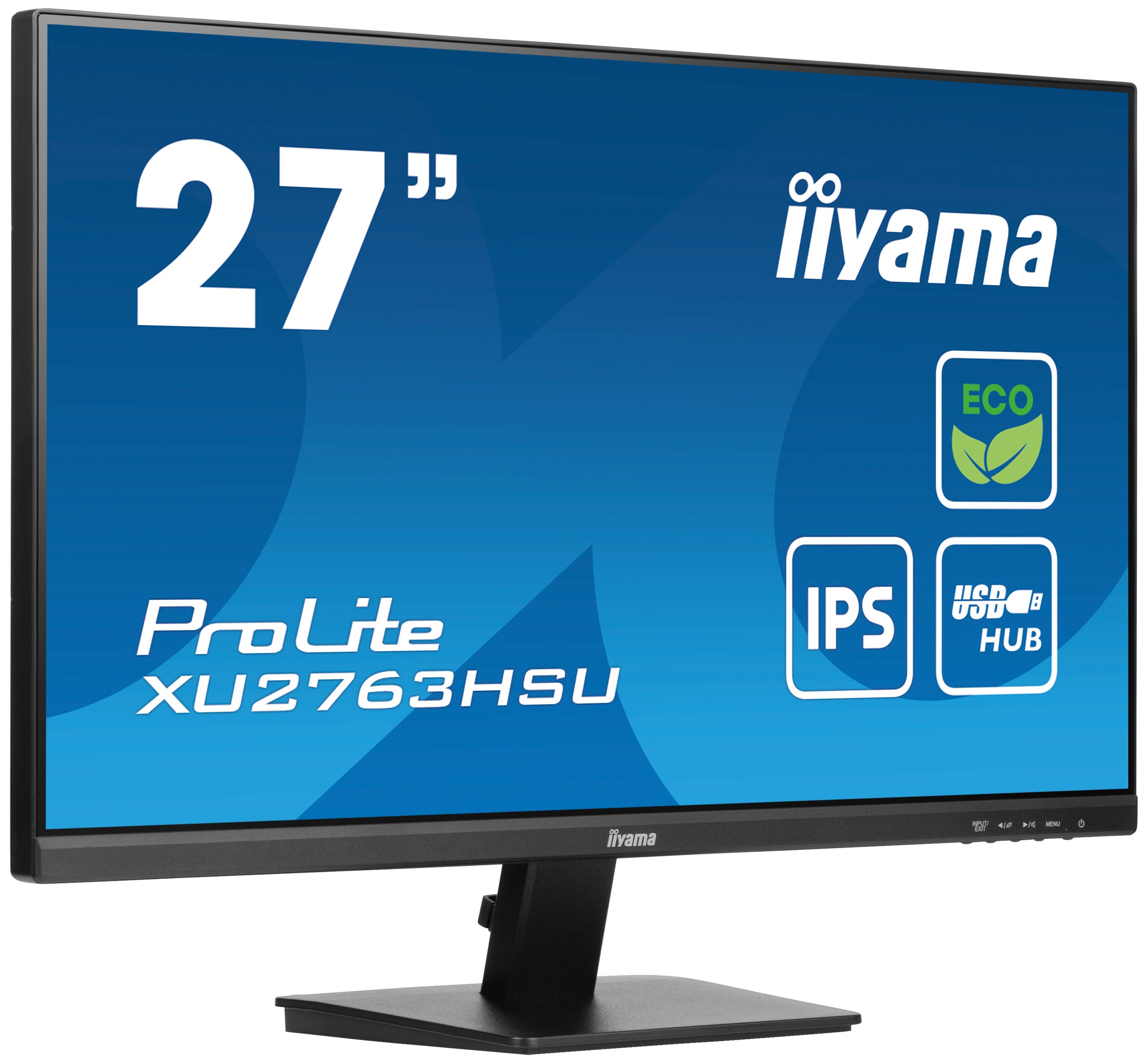 iiyama ProLite XU2763HSU-B1 écran plat de PC 68,6 cm (27") 1920 x 1080 pixels Full HD LED Noir
