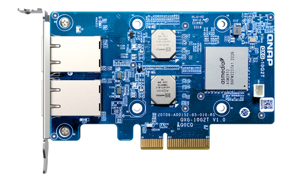 QNAP QXG-10G2T carte réseau Interne Ethernet 10000 Mbit/s