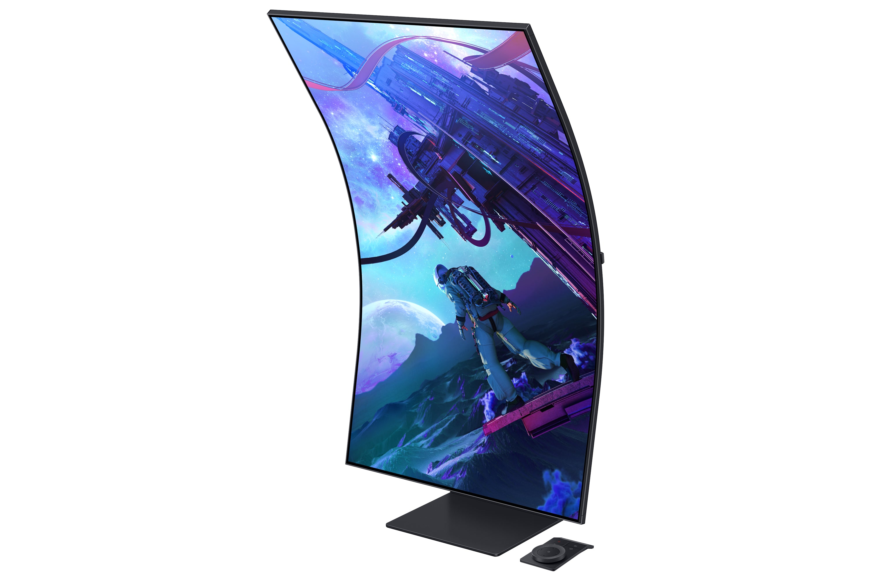 Samsung G97NC écran plat de PC 139,7 cm (55") 3840 x 2160 pixels 4K Ultra HD LED Noir