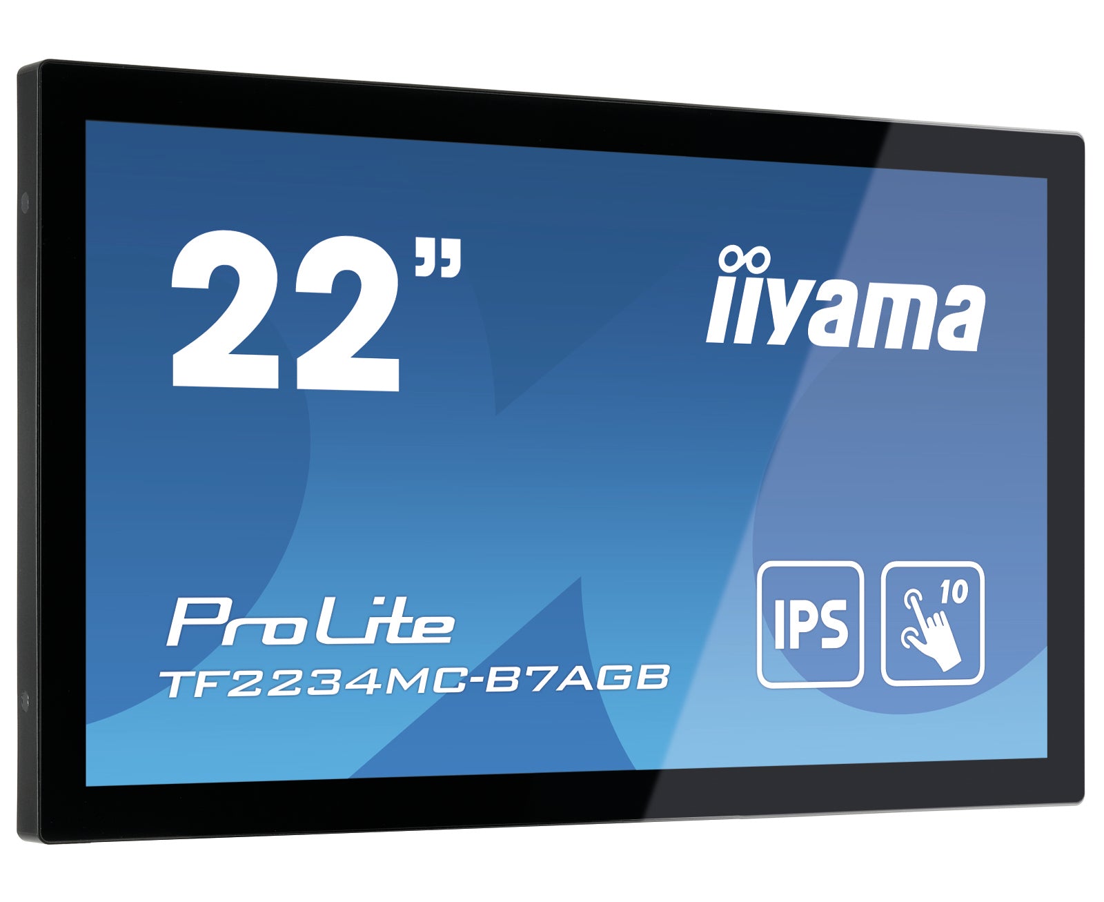 iiyama ProLite TF2234MC-B7AGB écran plat de PC 54,6 cm (21.5") 1920 x 1080 pixels Full HD LED Écran tactile Multi-utilisateur Noir