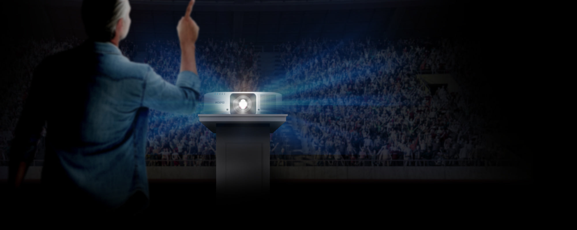 Epson EB-PU1007W Projecteur pour grandes salles 7000 ANSI lumens 3LCD WUXGA (1920x1200) Blanc