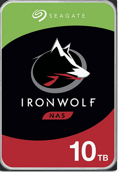 Seagate IronWolf ST10000VN000 disque dur 10 To 7200 tr/min 256 Mo 3.5" Série ATA III
