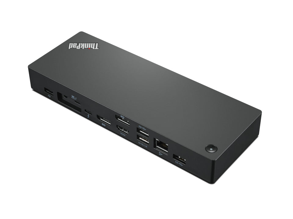 Lenovo 40B00300EU station d'accueil Avec fil Thunderbolt 4 Noir, Rouge
