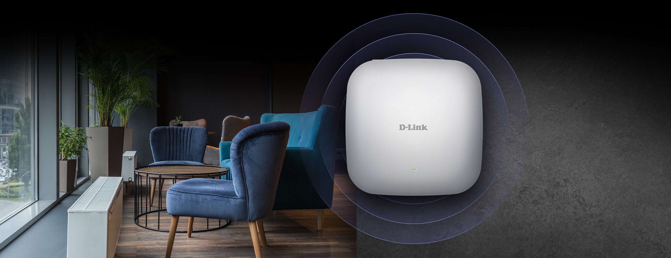 D-Link DAP‑X2810 Point d’accès PoE bibande AX1800 Wi-Fi 6