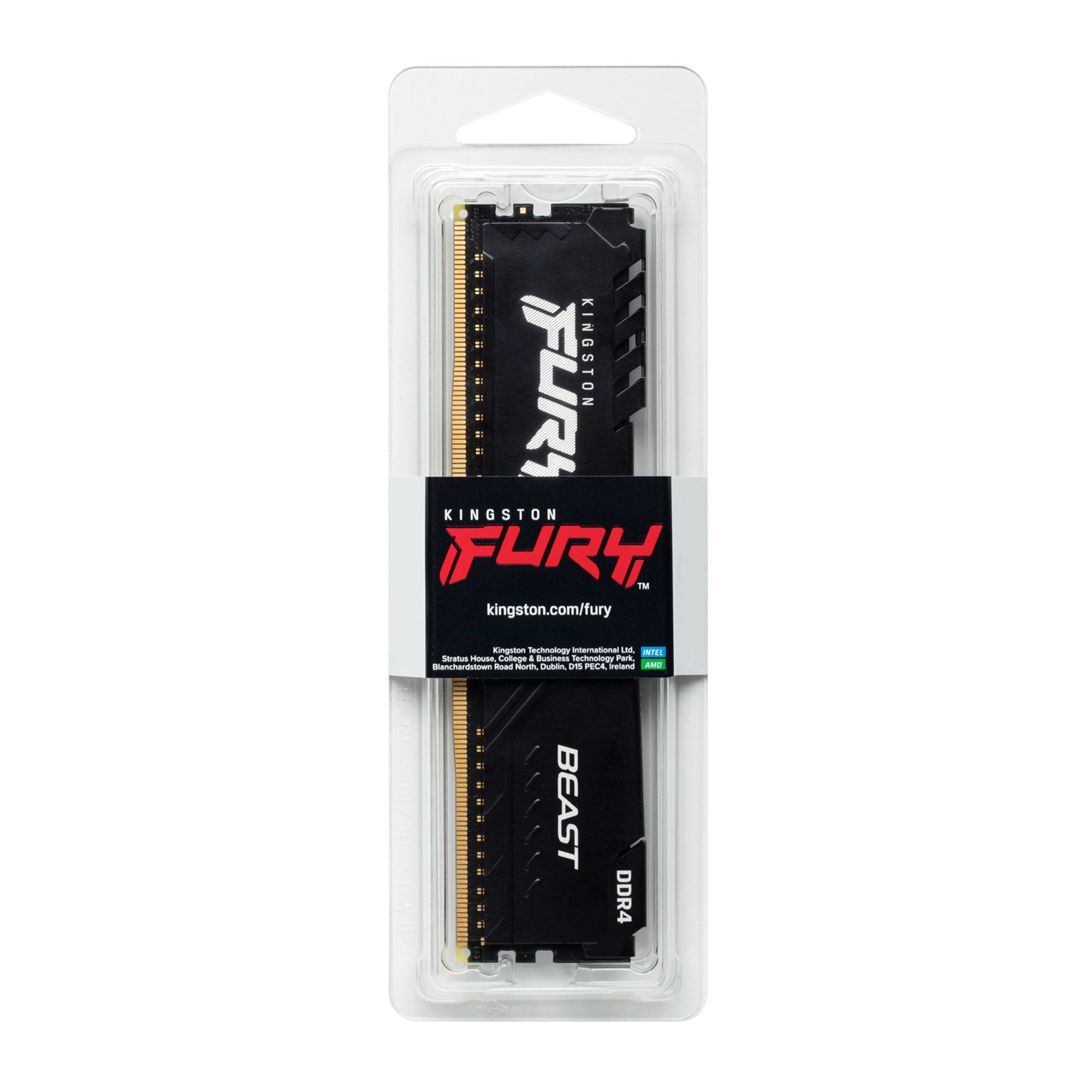 Kingston Technology FURY Beast 32Go 3200MT/s DDR4 CL16 DIMM Black