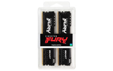 Kingston Technology FURY Beast 64Go 3200MT/s DDR4 CL16 DIMM (Kit de 2) Black