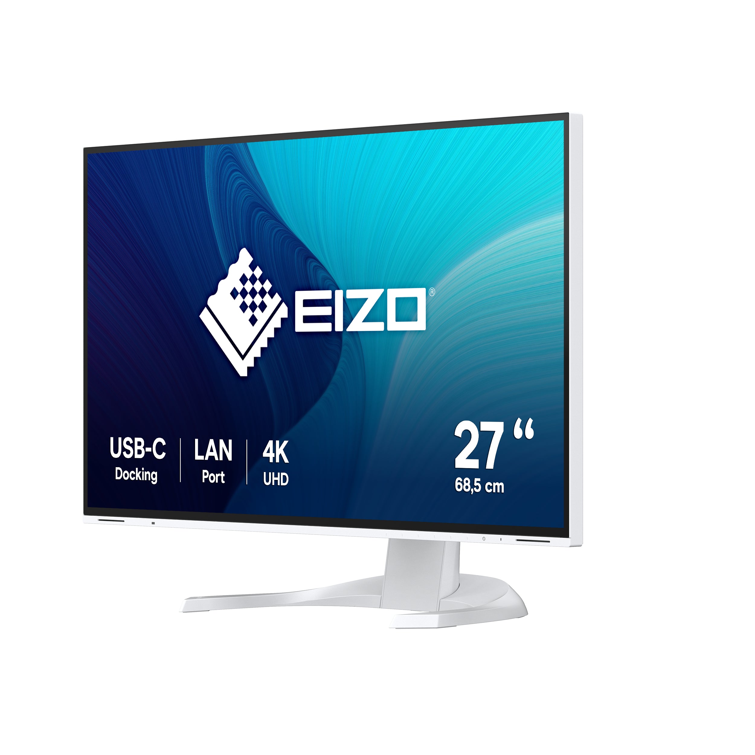 EIZO FlexScan EV2740X-WT LED display 68,6 cm (27") 3840 x 2160 pixels 4K Ultra HD LCD Blanc