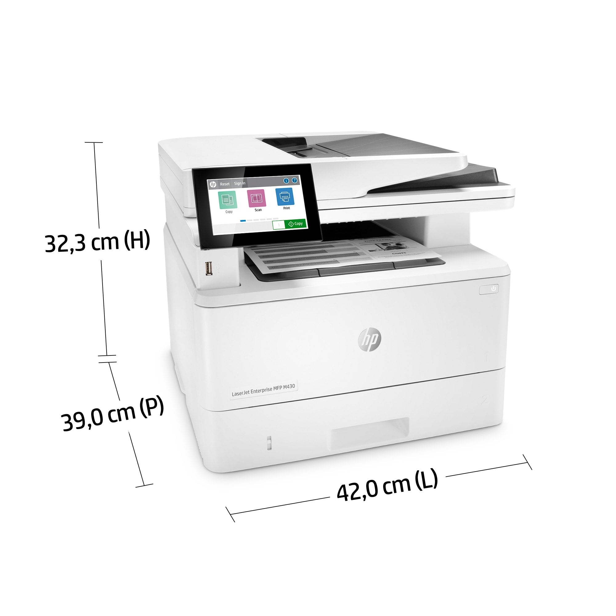 HP LaserJet Enterprise Imprimante multifonction M430f