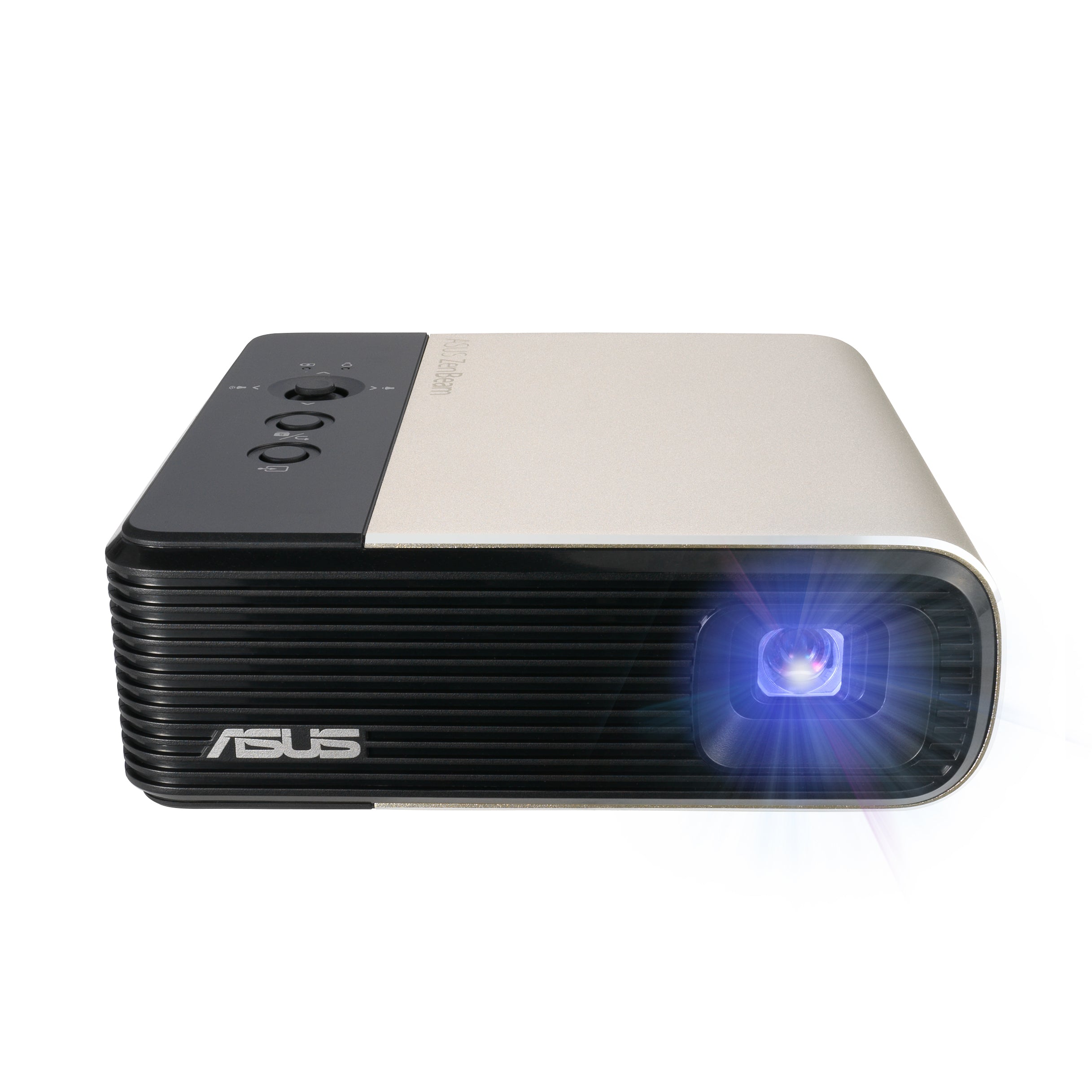 ASUS ZenBeam E2 Projecteur à focale standard 300 ANSI lumens DLP WVGA (854x480) Noir, Or