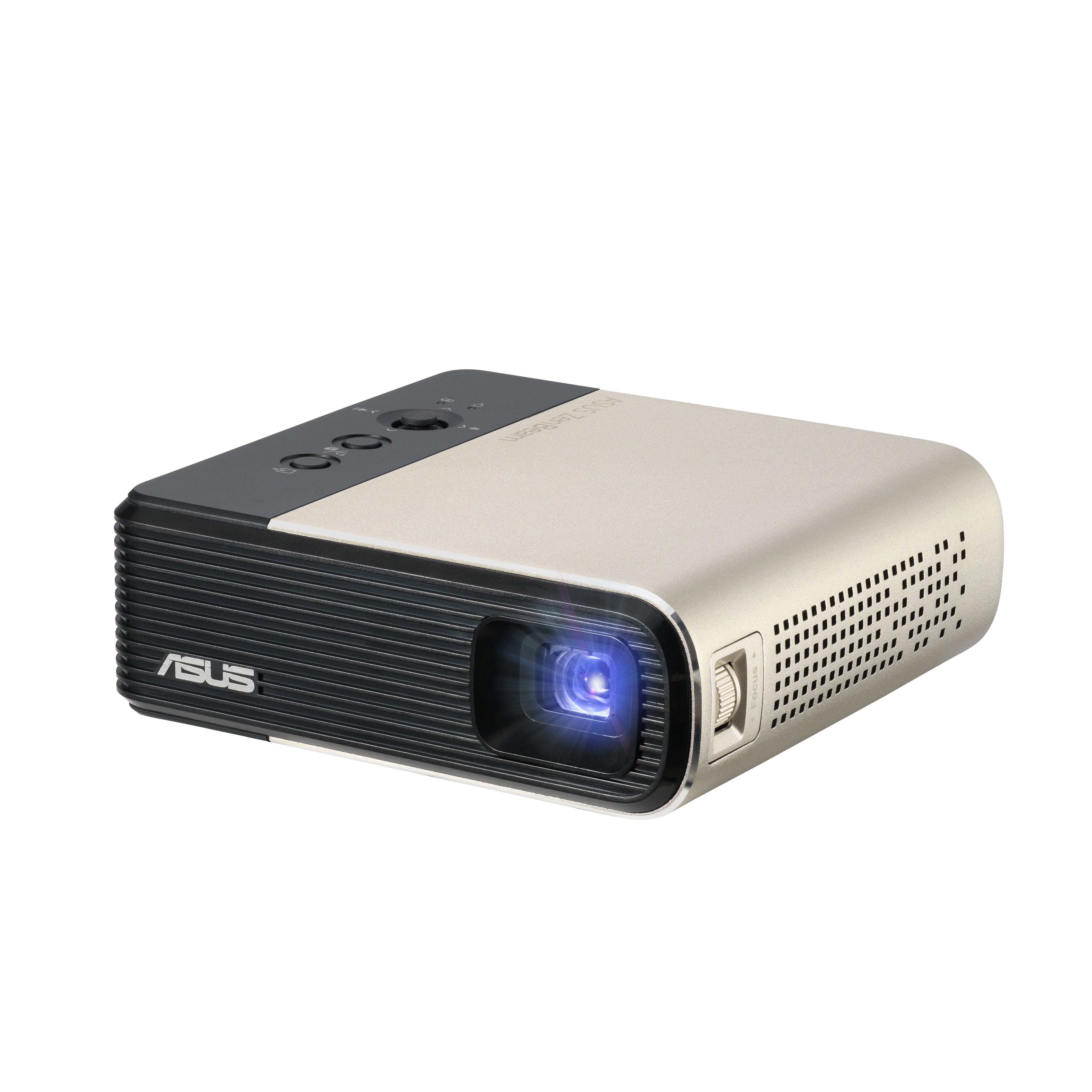 ASUS ZenBeam E2 Projecteur à focale standard 300 ANSI lumens DLP WVGA (854x480) Noir, Or