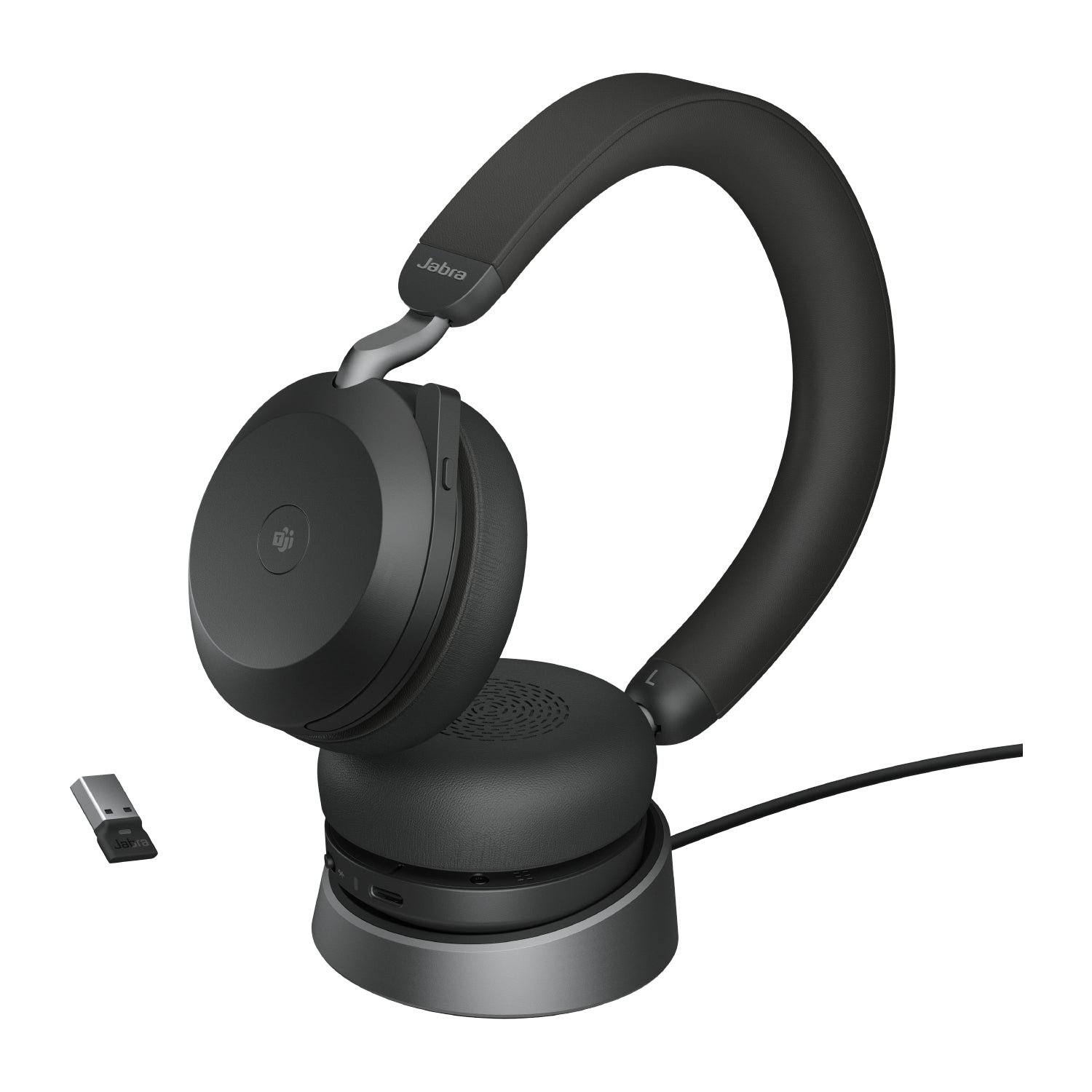 Jabra 27599-999-989 écouteur/casque Sans fil Arceau Bureau/Centre d'appels Bluetooth Socle de chargement Noir