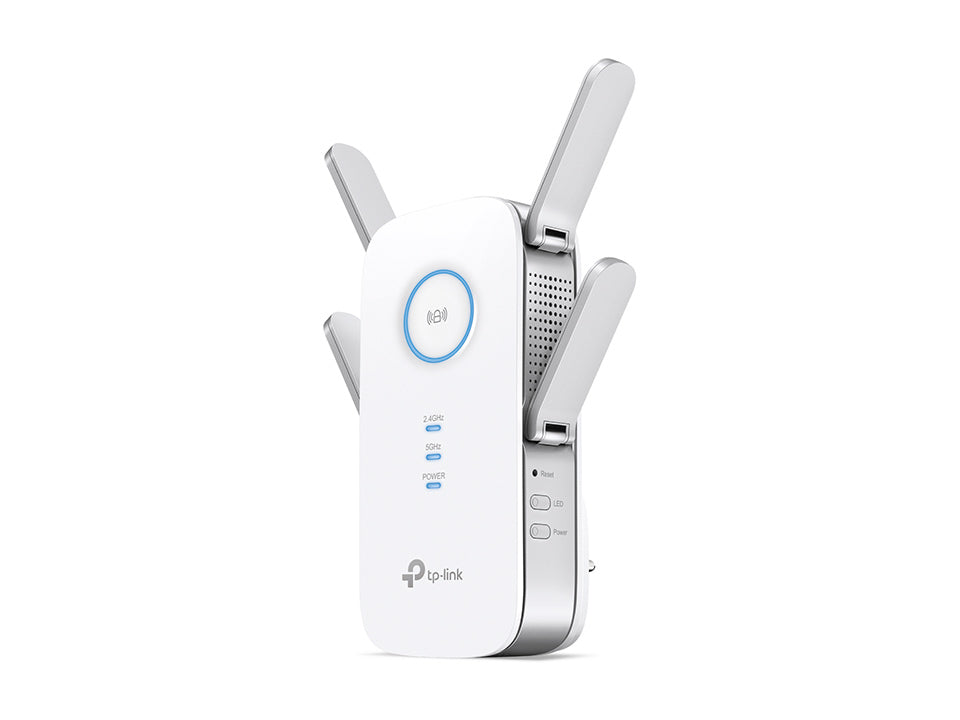 TP-Link RE650 prolongateur réseau Émetteur réseau Blanc 10, 100, 1000 Mbit/s