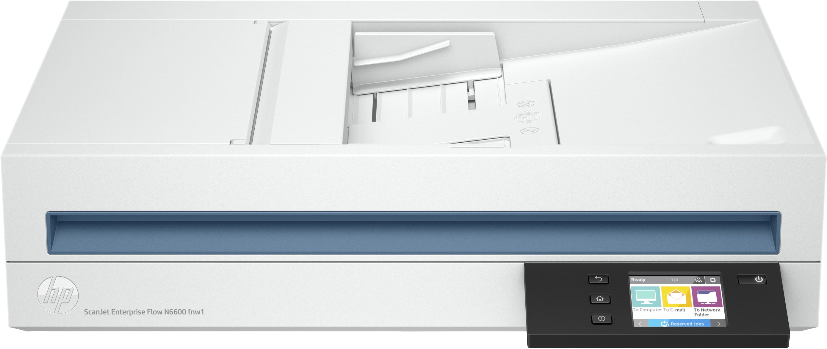 HP Scanjet Enterprise Flow N6600 fnw1 Scanner à plat et chargeur automatique 1200 x 1200 DPI A4 Blanc