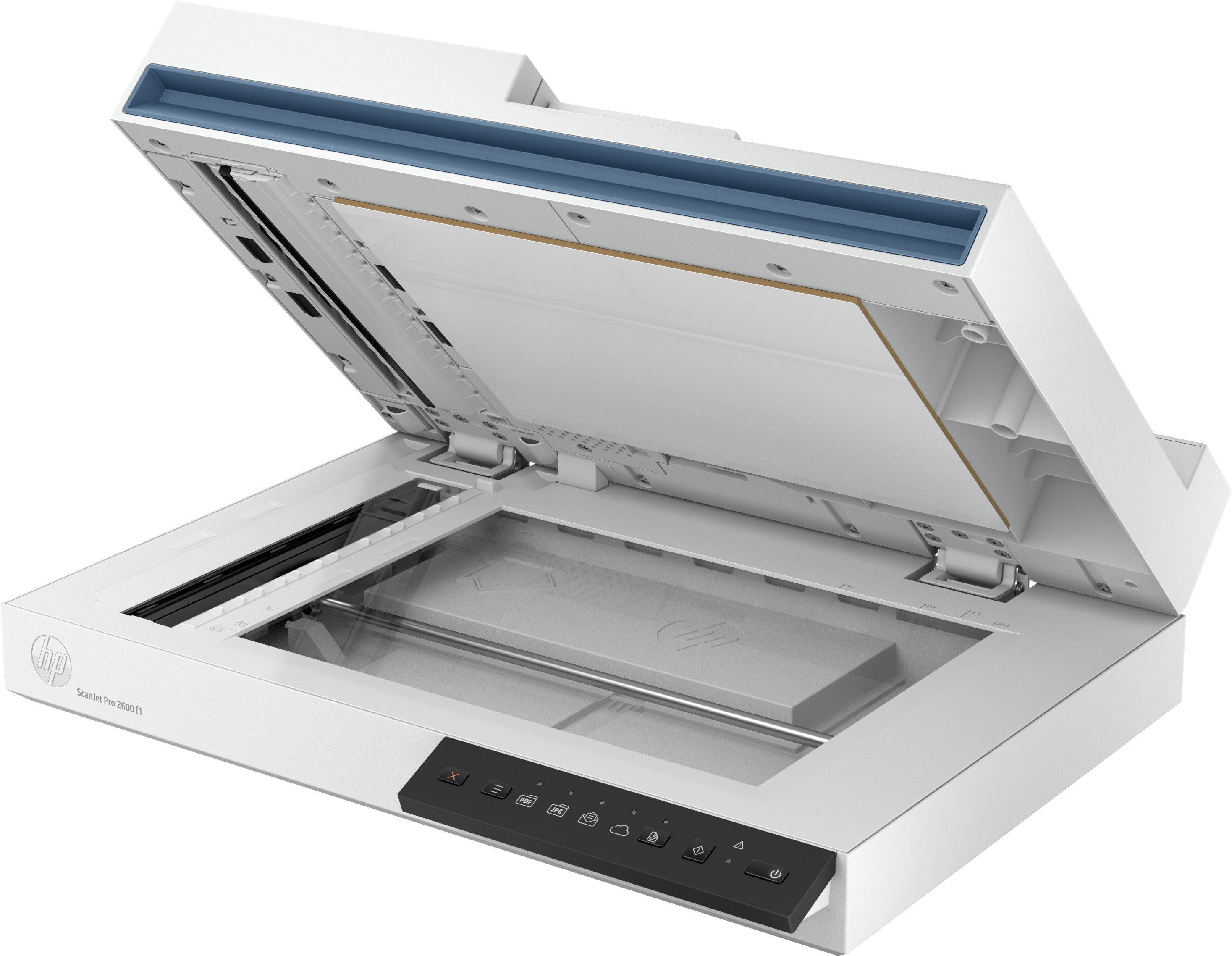 HP Scanjet Pro 2600 f1 Numériseur à plat et adf 600 x 600 DPI A4 Blanc