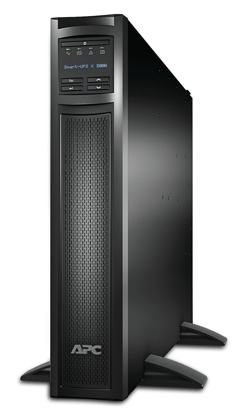 APC Smart-UPS X SMX3000RMHV2UNC - 3000VA, 8x C13 + 1x C19 sortie, USB, runtime extensible, NMC