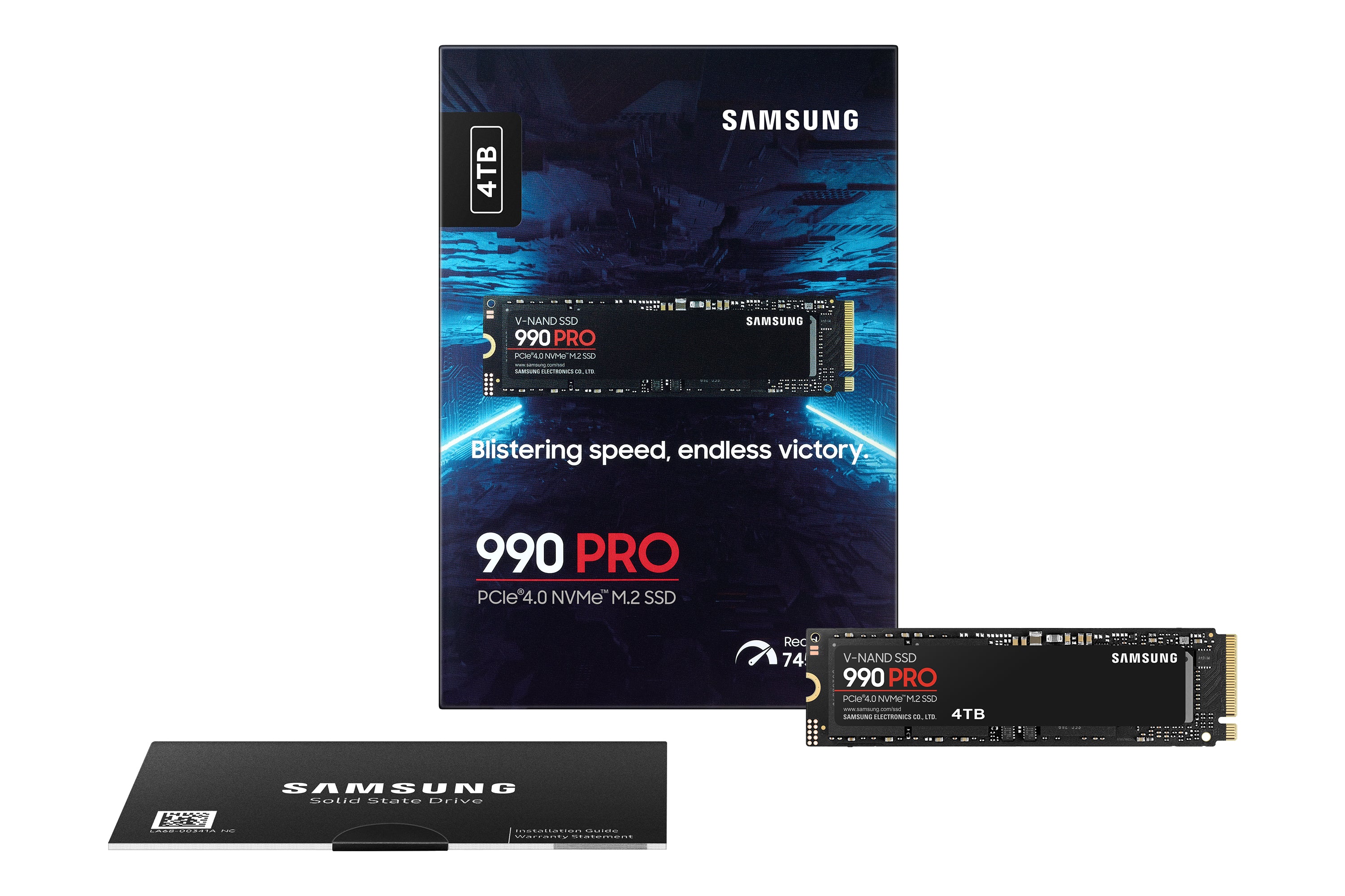Samsung 990 PRO 4 To M.2 PCI Express 4.0 NVMe V-NAND MLC