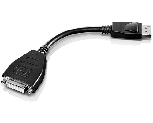 Lenovo 45J7915 câble vidéo et adaptateur 0,2 m DVI-D DisplayPort Noir