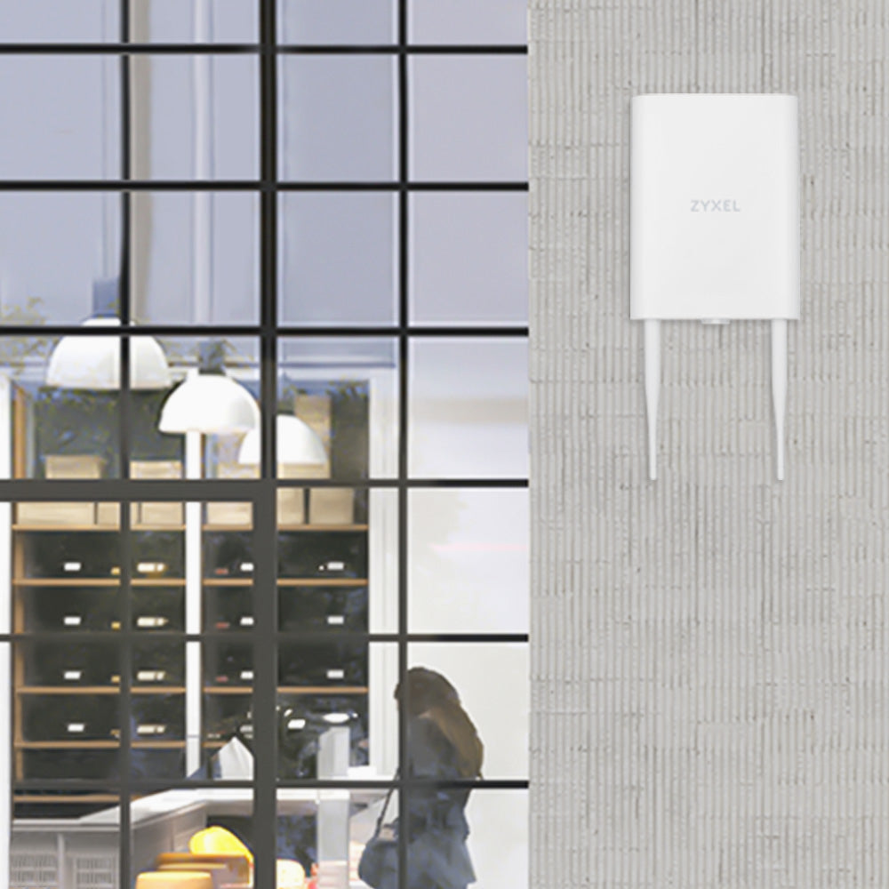 Zyxel NWA55AXE 1775 Mbit/s Blanc Connexion Ethernet, supportant l'alimentation via ce port (PoE)