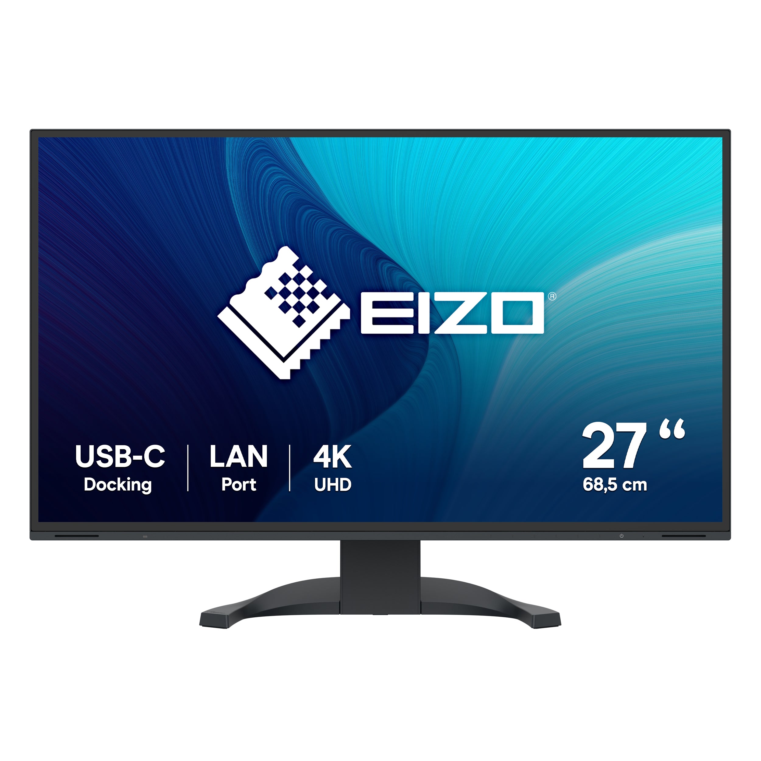 EIZO FlexScan EV2740X-BK LED display 68,6 cm (27") 3840 x 2160 pixels 4K Ultra HD LCD Noir